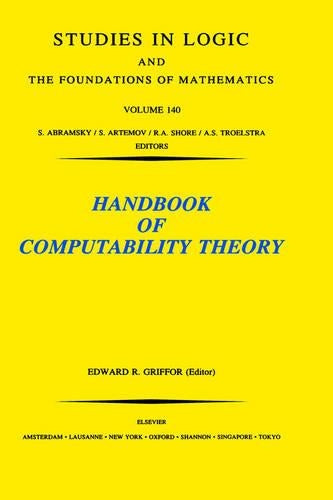 Handbook of Computability Theory