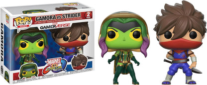 Pack Pop! Marvel Vs Capcom Infinite - 2 Figuras Gamora Vs. Strider