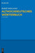 Althochdeutsches Worterbuch: 7., Durchgesehene Und Verbesserte Auflage. (German Edition