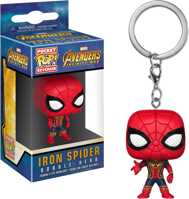 Funko POP! Keychain Marvel: Avengers Infinity War - Iron Spider, Multicolor