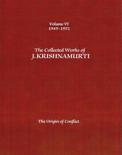 The Collected Works of J.Krishnamurti  - Volume vi 1949-1952