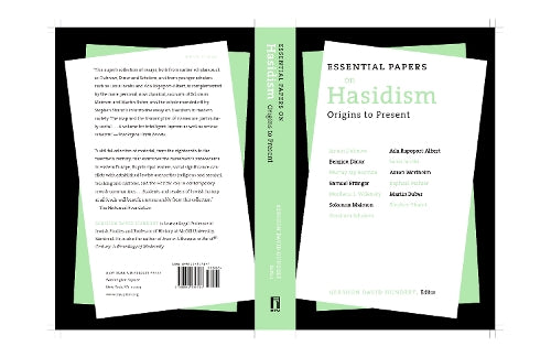 Essential Papers on Hasidism