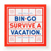 Bin-Go Survive a Vacation Bingo Book