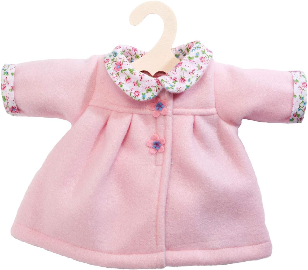 Heless - Poppen Winterjas Roze 28-35 cm