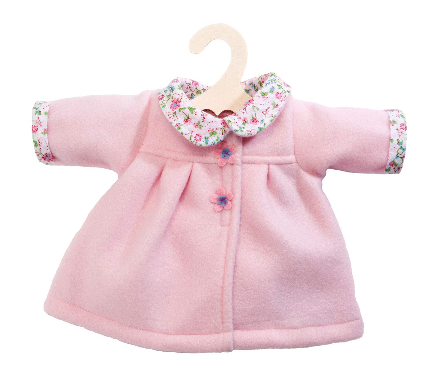 Heless - Poppen Winterjas Roze 28-35 cm