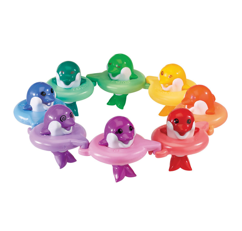 Toomies Do Re Mi Dolphins Baby Bath Toy | Educational and Musical Toy For Toddlers | Kids Bath Toys Suitable For Boys & Girls 1, 2 & 3 Years