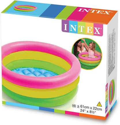 Intex - Zwembad Sunset Glow 3-ring 61x22cm