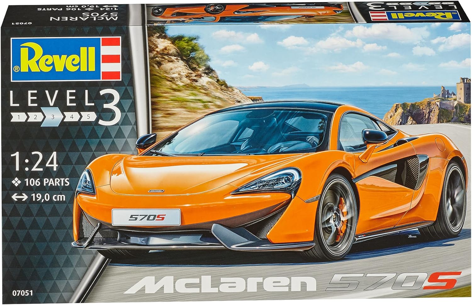 Revell of Germany 07051 McLaren 570S,Black