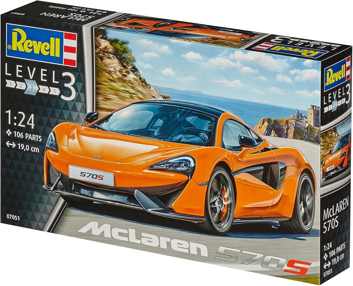 Revell of Germany 07051 McLaren 570S,Black