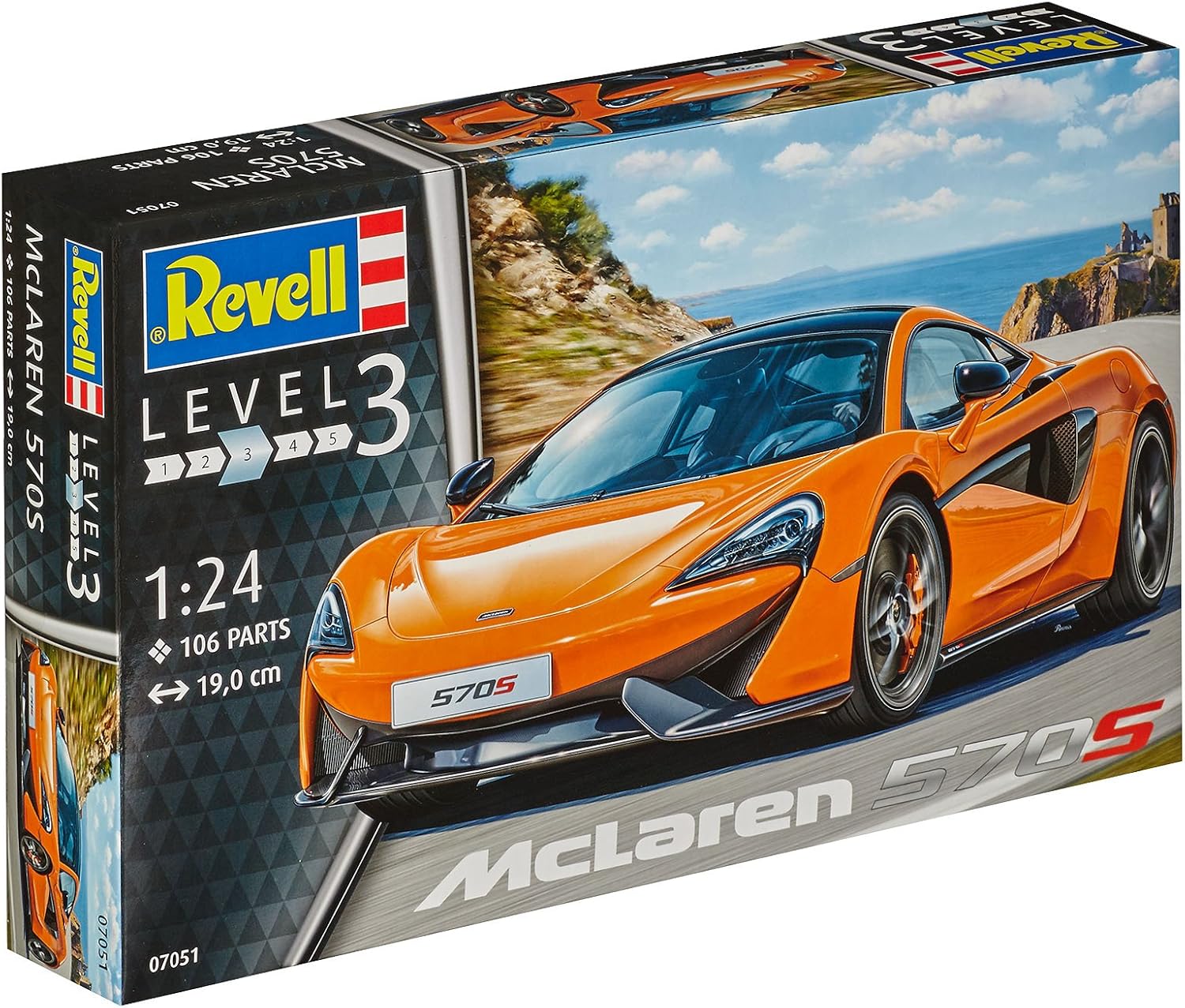Revell of Germany 07051 McLaren 570S,Black