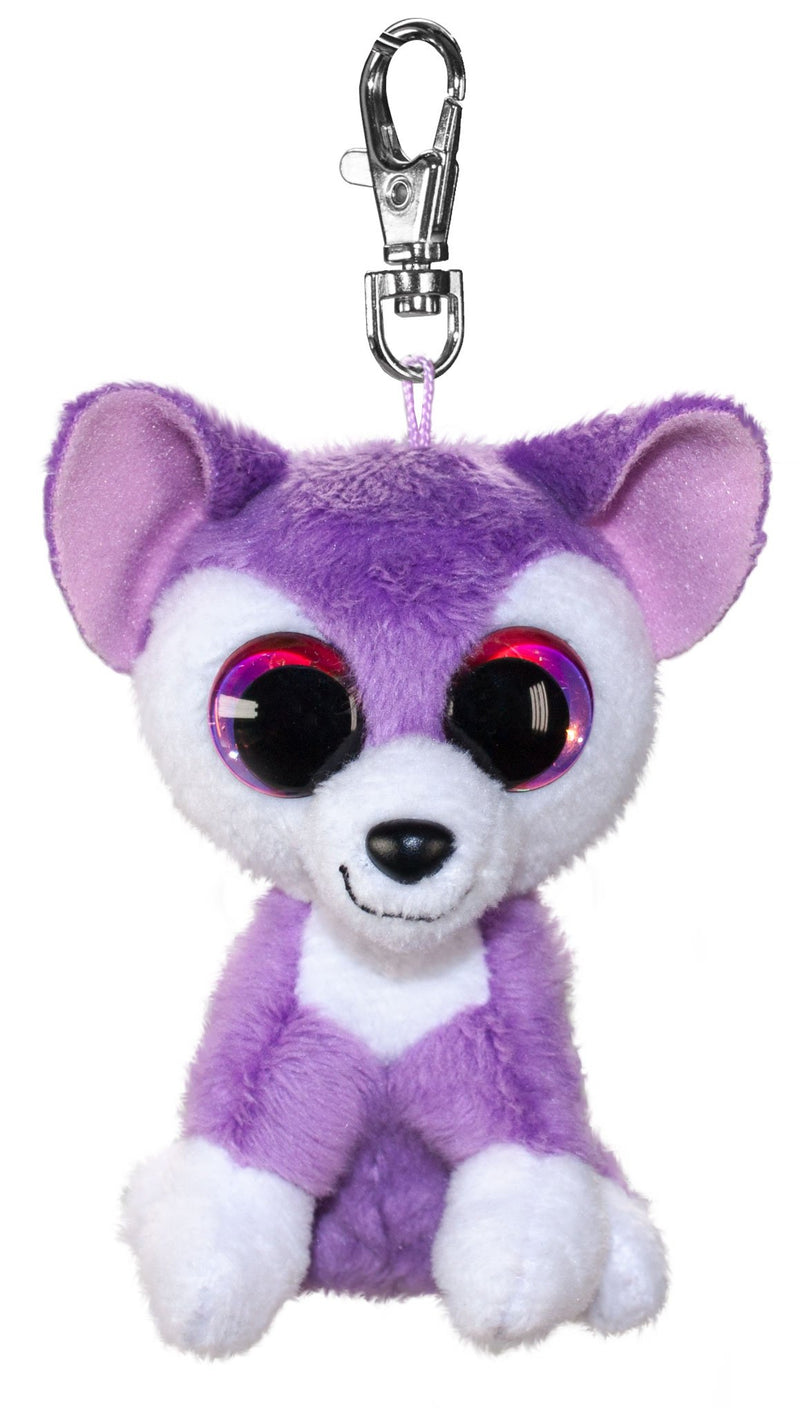 Lumo Stars Wolf Susi Animales de juguete Felpa Rosa, Púrpura, Blanco - Juguetes de peluche (Animales de juguete, Rosa, Púrpura, Blanco, Felpa, 3 año(s), Lobo, Niño/niña