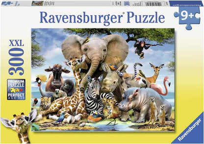 Ravensburger - Puzzle con diseño de Cachorros de Africa, 300 Piezas (13075 7