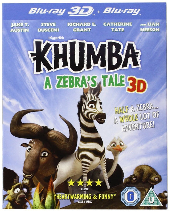 Khumba: A Zebra's Tale (Blu-Ray 3D + Blu-Ray