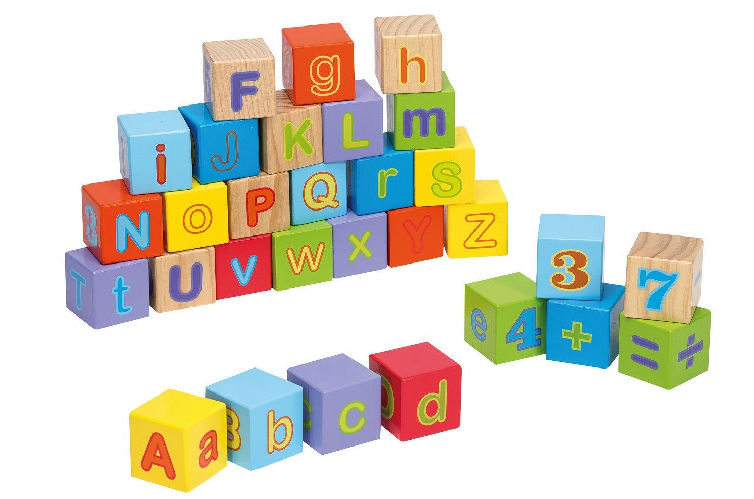 Jouéco – Alphabet Blocks, 80035, 30 Pieces