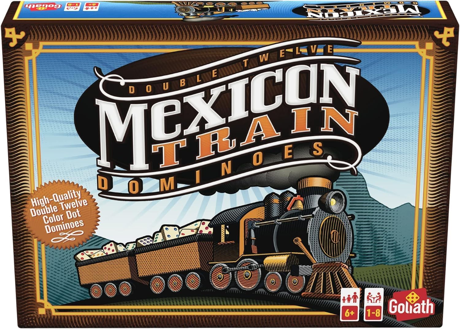 Goliath Mexican Train Dominoes
