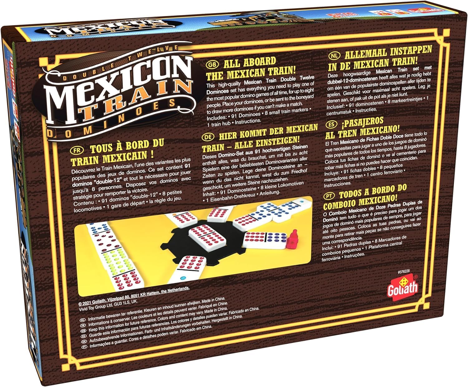 Goliath Mexican Train Dominoes