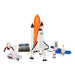 JohnToy- Space Shuttle - Juego de Mesa Grande con luz y Sonido, Multicolor (26055