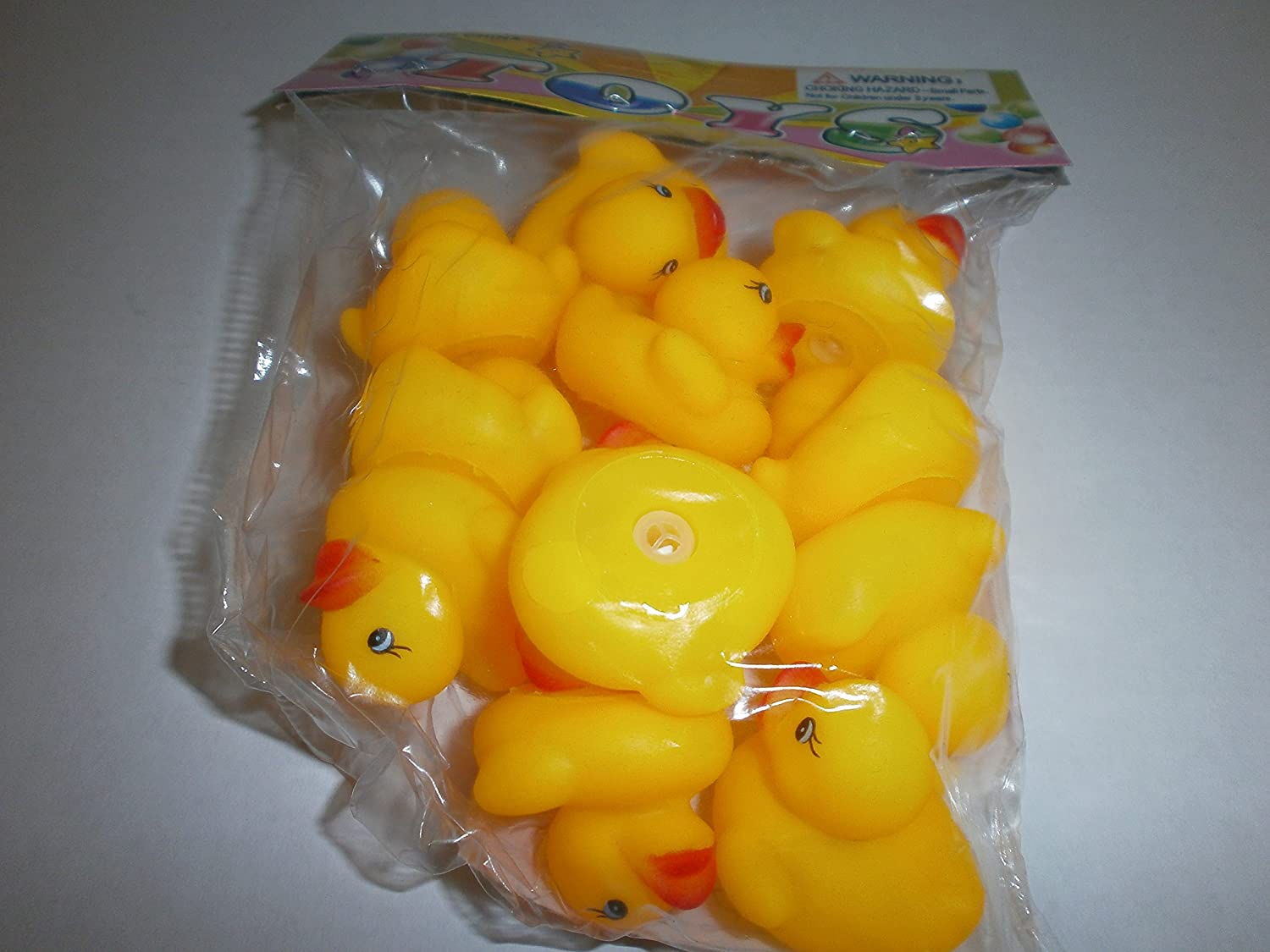 Set of 24 bath duck, bath duck, approx. 3.5 cm each.