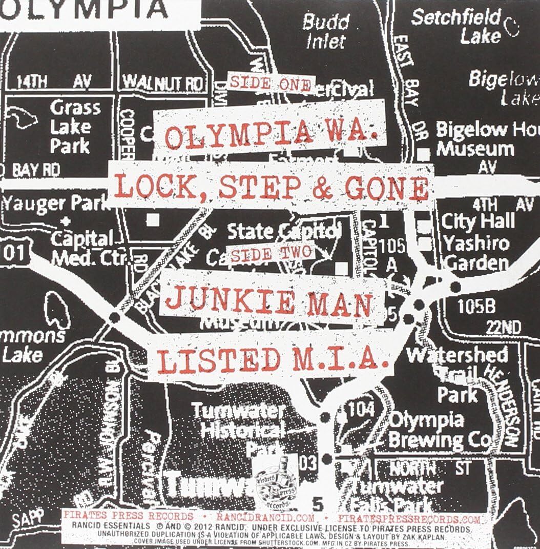 Olympia WA./Lock, Step & Gone/Junkie Man/Listed M.I.A