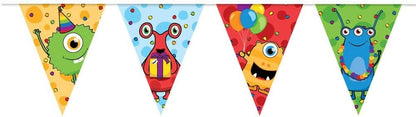 Haza 437801 Vlaggenlijn Monster Party, 10 m