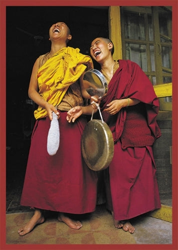Two Nuns Laughing