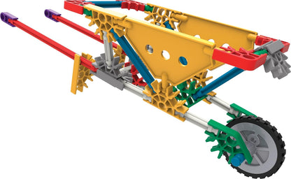 K'NEX STEAM Education Levers and Pulleys Building Set Educational Toys for Kids, 139 Piece STEM Learning Kit, Engineering for Kids, Construction Toys for Kids Ages 8+ Basic Fun 79319