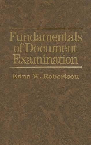 Fundamentals of Document Examination