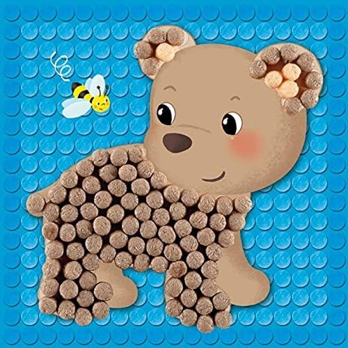 PlayMais - Mosaic Little Friends, 2300 piezas, juego de manualidades (Loick Biowertstoff GmbH 22AH160182) , color/modelo surtido