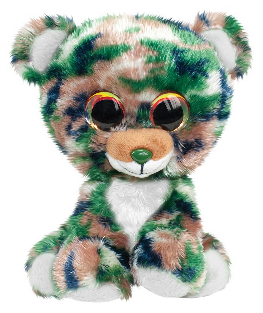 Lumo Stars Bear Camo Animales de juguete Felpa Multicolor - Juguetes de peluche (Animales de juguete, Multicolor, Felpa, 3 año(s), Oso, Niño/niña