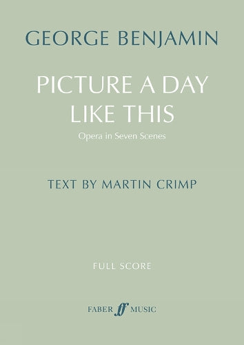 Picture a day like this (full score)