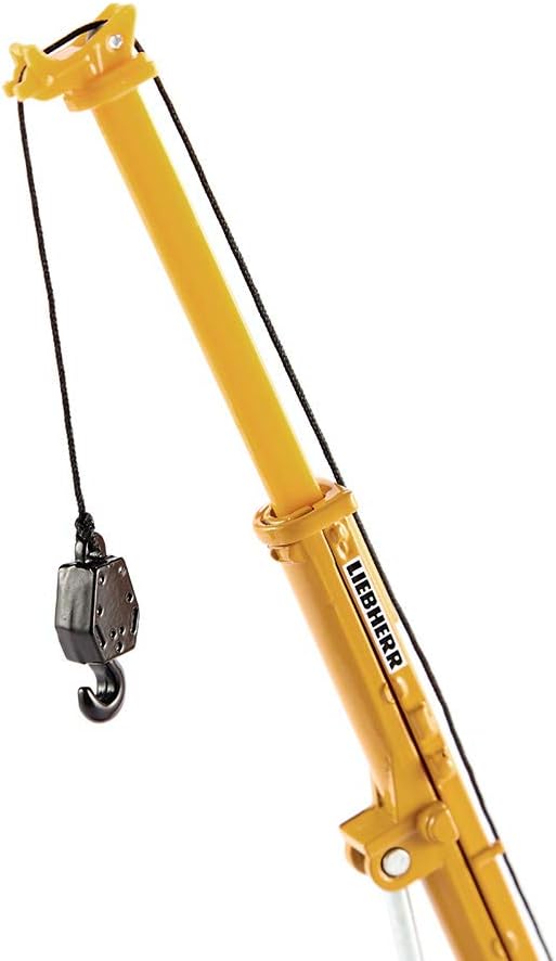 siku 1859, Telescopic crane truck, 1:87, Metal/Plastic, yellow, Telescopic boom