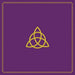Tarot Cloth Wicca Purple Tp03