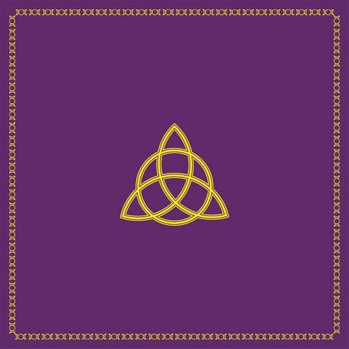 Tarot Cloth Wicca Purple Tp03