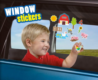 SES Creative 14271 Window Stickers Farm, Mixed