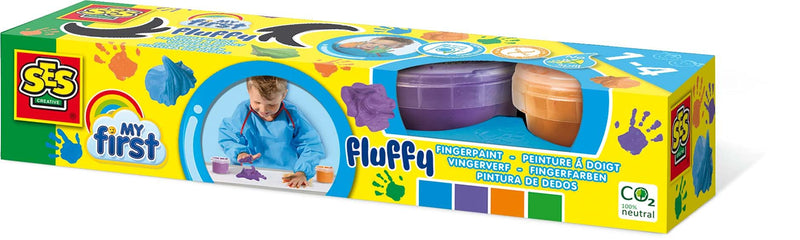 My first - Fluffy fingerpaint