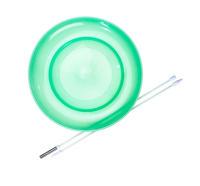 Eureka 515781 Acrobat Soft Spinning Plate with Hand Stick, Green