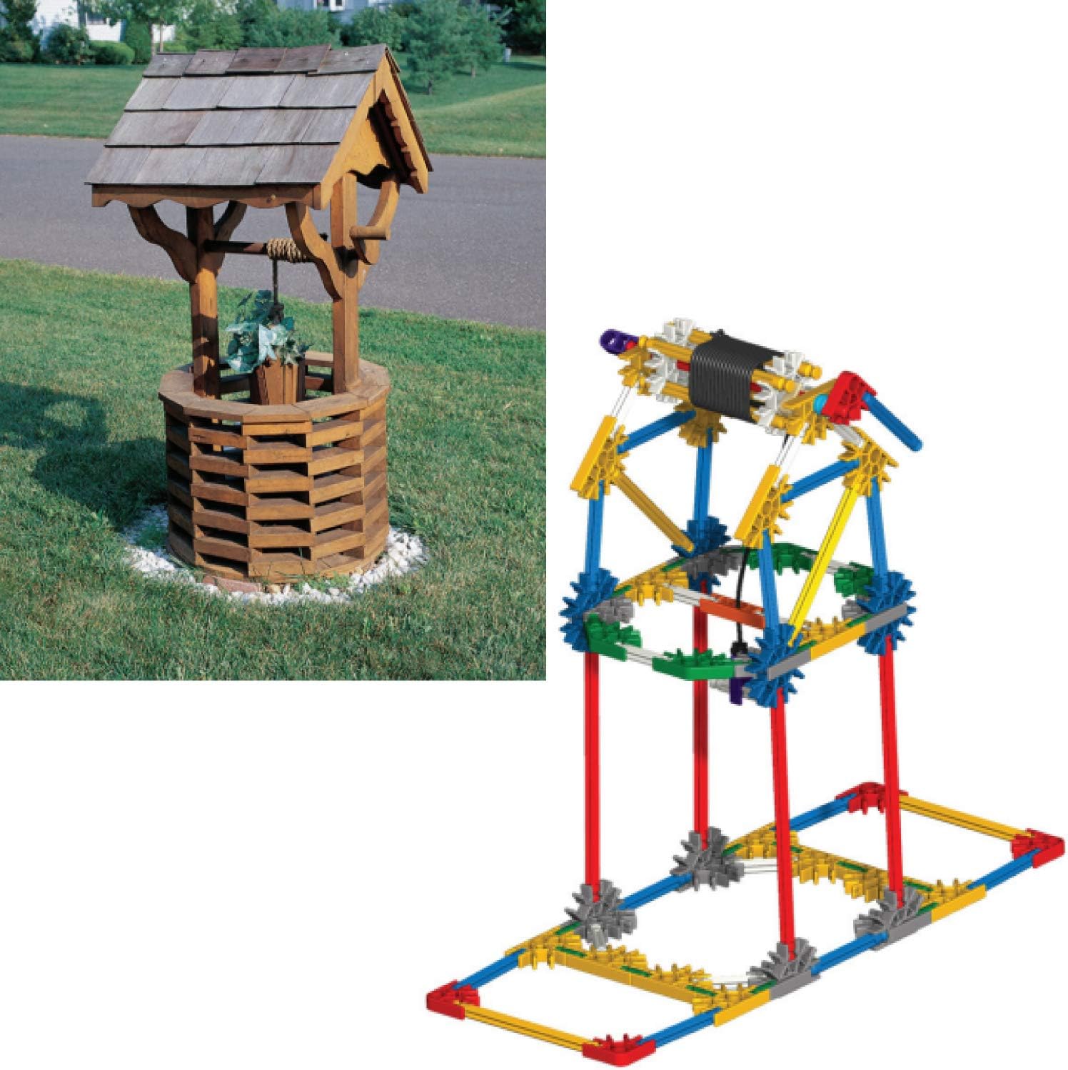 K’NEX Education – Intro to Simple Machines: Wheels, Axles, & Inclined Planes Set – 221 Pieces – Ages 8+ Engineering Educational Toy