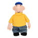 Pop pluche Buurman en Buurman: geel 25 cm