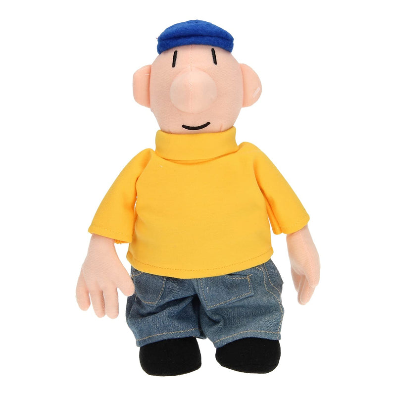 Pop pluche Buurman en Buurman: geel 25 cm