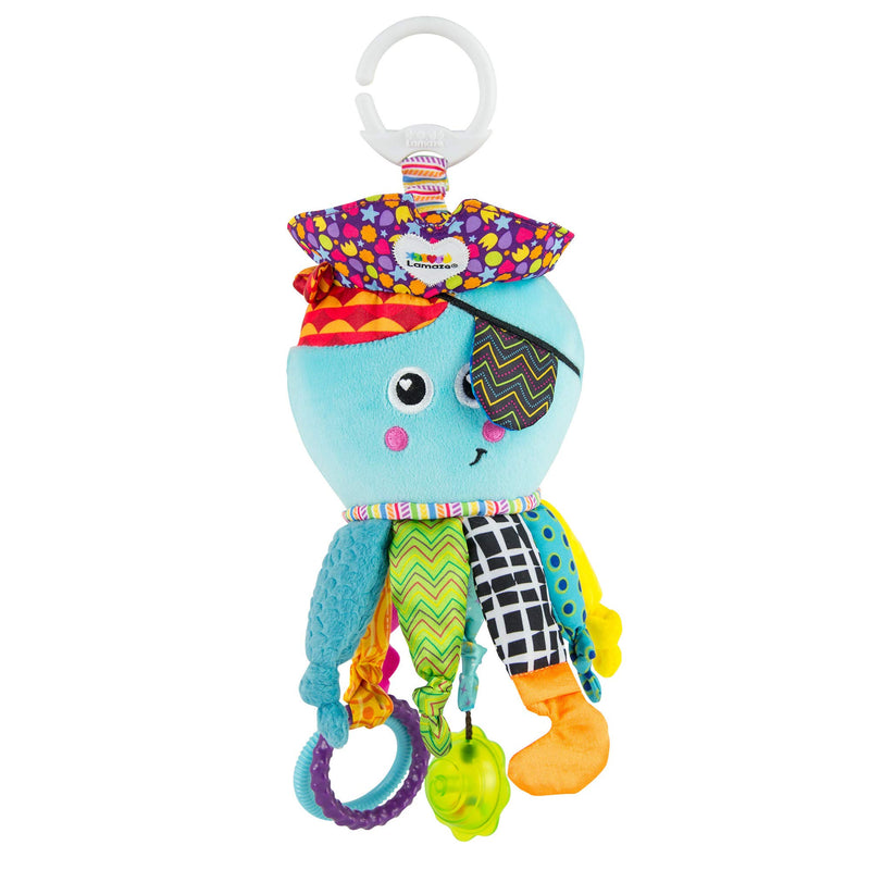 LAMAZE Rusty the Robot, Clip on Pram and Pushchair Newborn Baby Toy, Sensory Toy for Babies Boys and Girls from 0 to 6 Months