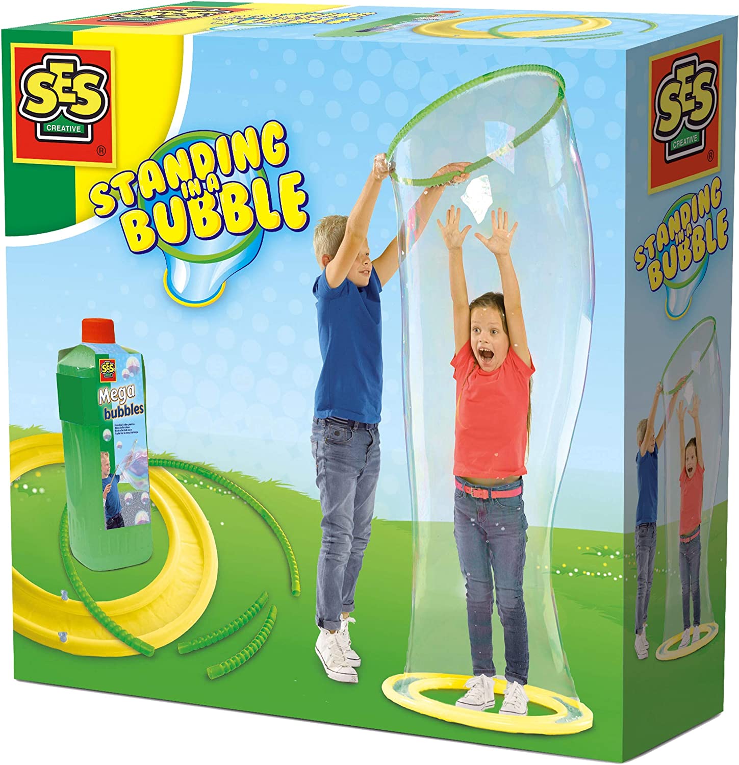 SES Creative 02257 Standing in A Mega Bubble, Mixed Colours
