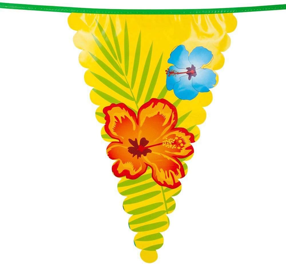 Boland Hibiscus Yarn Bunting, Multi-Colour, 52501
