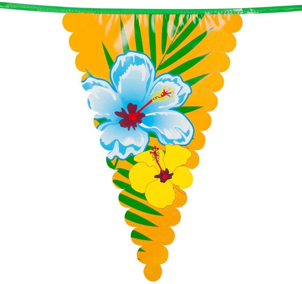 Boland Hibiscus Yarn Bunting, Multi-Colour, 52501