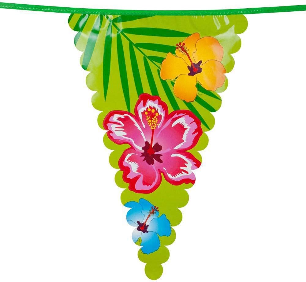 Boland Hibiscus Yarn Bunting, Multi-Colour, 52501