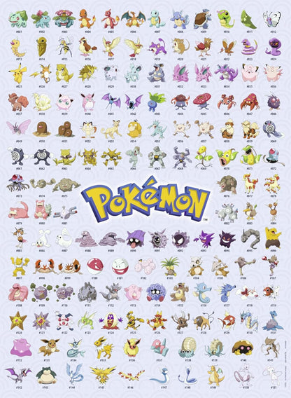 Ravensburger Puzzle 14781 - Pokémon - 500 Teile Puzzle für Erwachsene und Kinder ab 12 Jahren, Pokémon Puzzle, Pokémon Geschenke