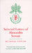 Selected Letters of Alessandra Strozzi, Bilingual edition