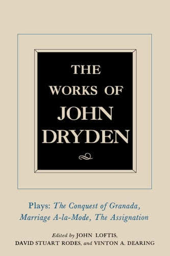 The Works of John Dryden, Volume XI