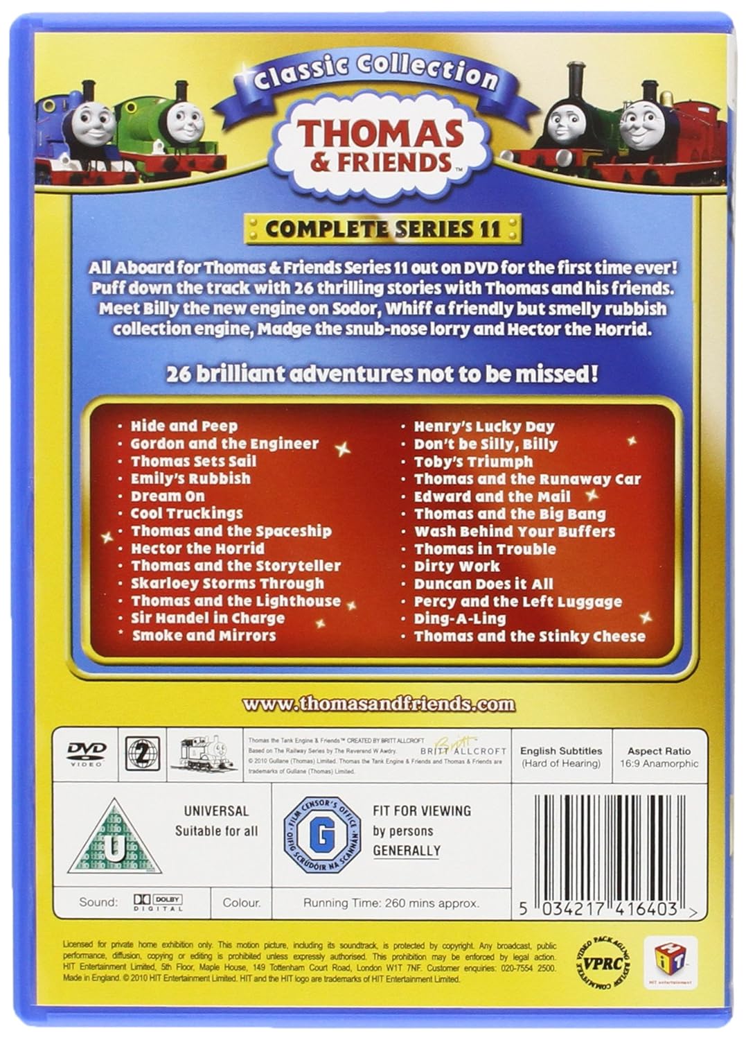 Thomas And Friends - Classic Collection - Series 11 & Thomas & Friends - The Complete Series 13