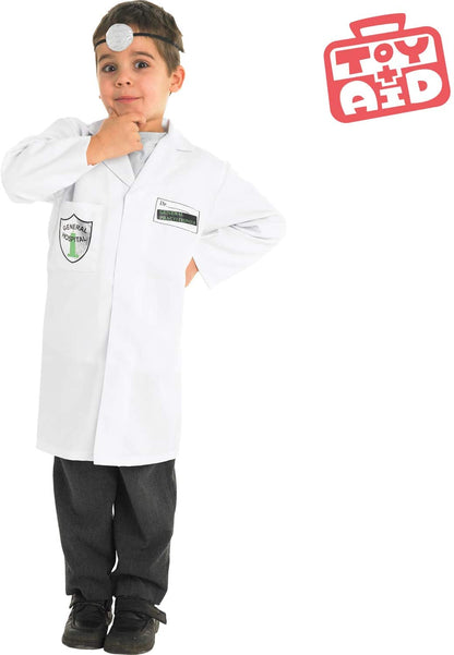 Rubie's Official Doctor Child Costume, Kids Fancy Dress