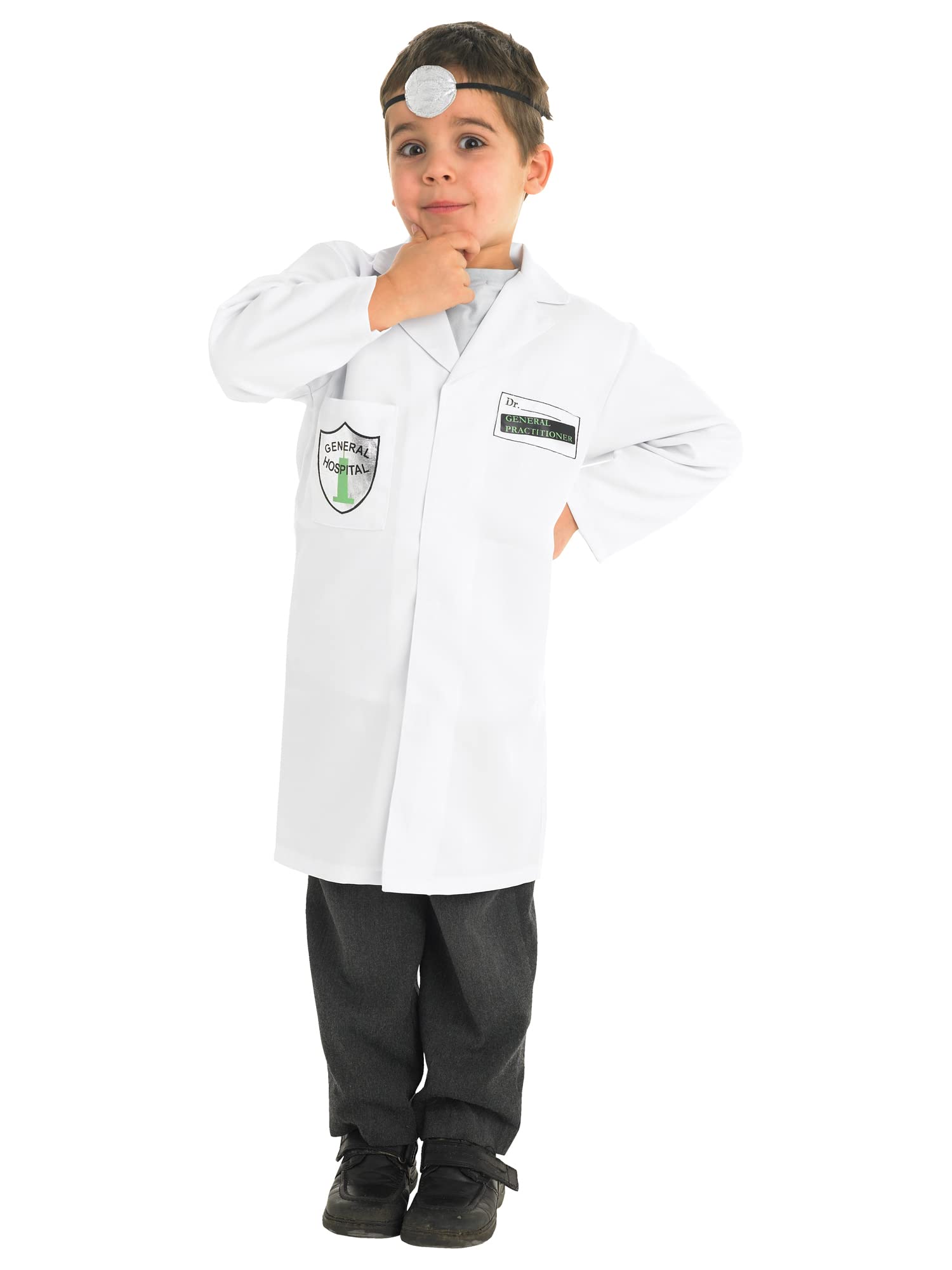 Rubie's Official Doctor Child Costume, Kids Fancy Dress